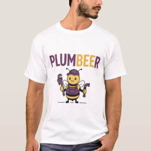 Camiseta Plumbeer – Punho de Abelha Bombeira Engraçada