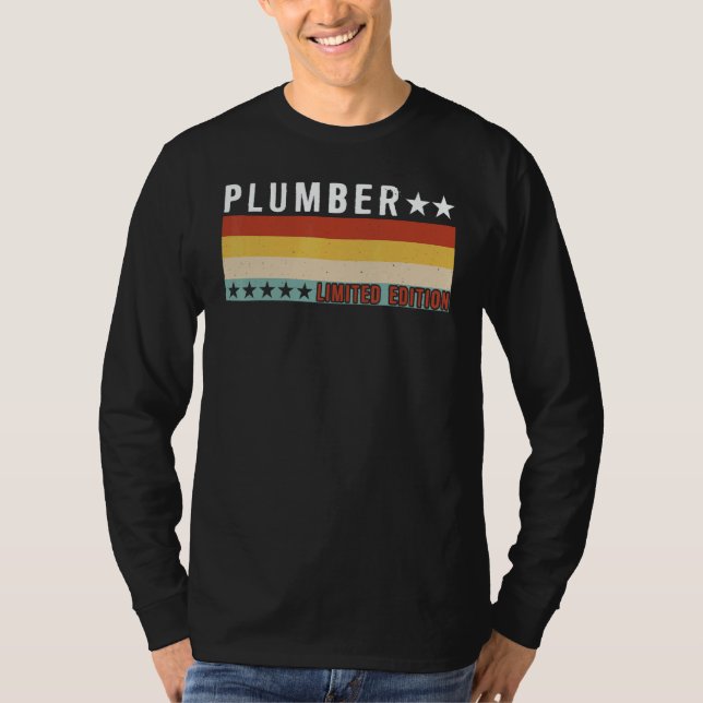 Camiseta Plumber Job Title Profession Worker Appreciation I (Frente)
