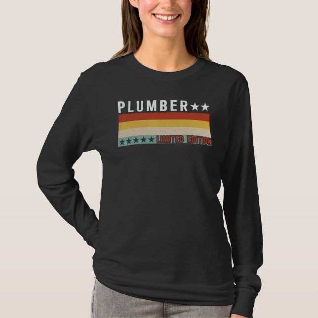 Camiseta Plumber Job Title Profession Worker Appreciation I (Frente)