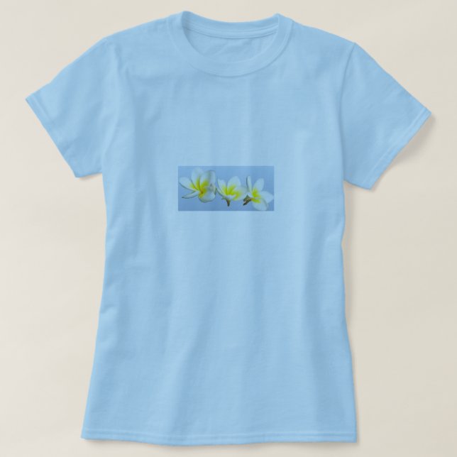 Camiseta Plumerias (Frente do Design)