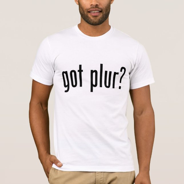 Camiseta plur obtido? (Frente)
