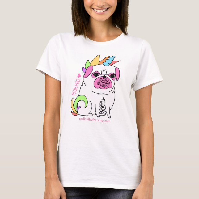 Camiseta Plur Pug (Frente)