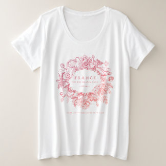 Camiseta Plus Size 2026 season logo colors, baggy t-shirt - reds/pink