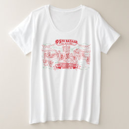Camiseta Plus Size 95º Bazaar das Mulheres