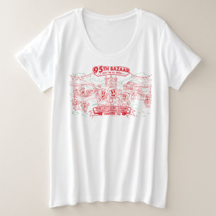 Camiseta Plus Size 95º Bazaar das Mulheres