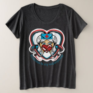 Camiseta Plus Size A bondade é o meu superpoder