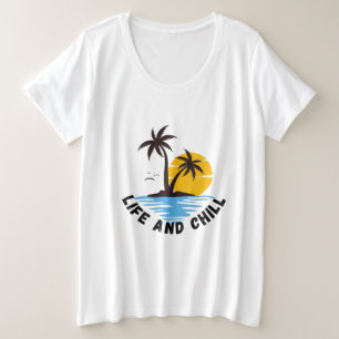 Camiseta Plus Size A vida e as mulheres frias