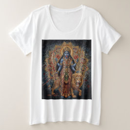 Camiseta Plus Size Abençoado por Kali