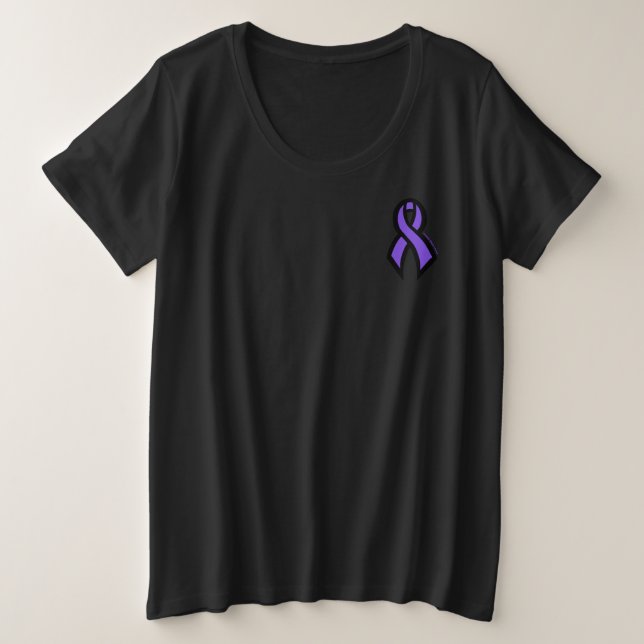Camiseta Plus Size Abuso Narcisista. (Frente do Design)