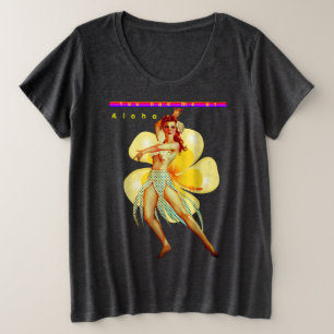 Camiseta Plus Size Ahola Fashion Plus T-Shirt do Tamanho