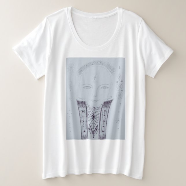 Camiseta Plus Size Aire (Frente do Design)