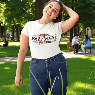 Camiseta Plus Size Ajustados Fiéis Mais Tee Tamanho