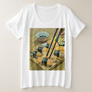 Camiseta Plus Size Amante de arte japonês