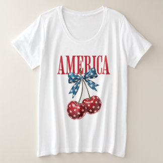Camiseta Plus Size América