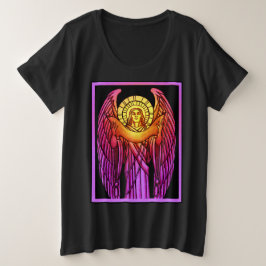 Camiseta Plus Size Anjo de Vidro Obtido