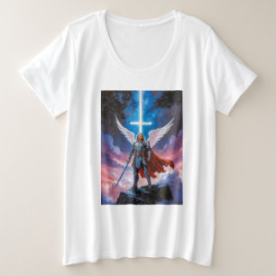 Camiseta Plus Size Arcanjo Miguel