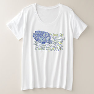 Camiseta Plus Size Archangel Michael Love & Support Custom Shirt