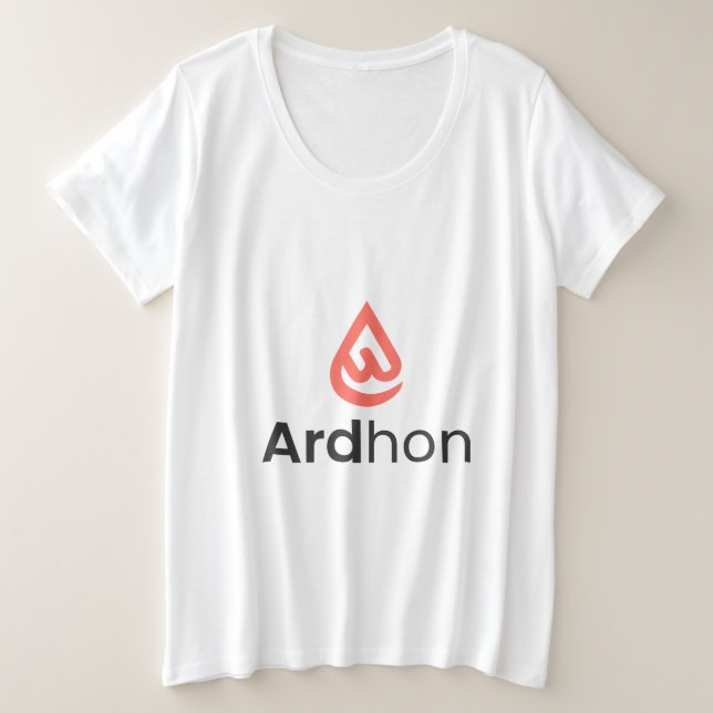 Camiseta Plus Size Ardhon - wear your style, your way (Frente do Design)