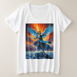 Camiseta Plus Size Asas da Glória