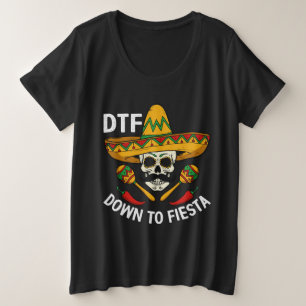 Camiseta Plus Size Até a Festa
