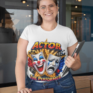 Camiseta Plus Size Ator - A Performer Feminino