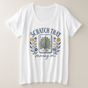 Camiseta Plus Size Azulejo de Bambu Número 1 Mahjong Vintage