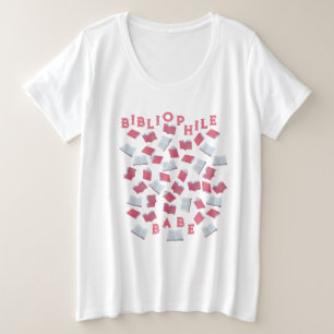 Camiseta Plus Size Babe Bibliófilo