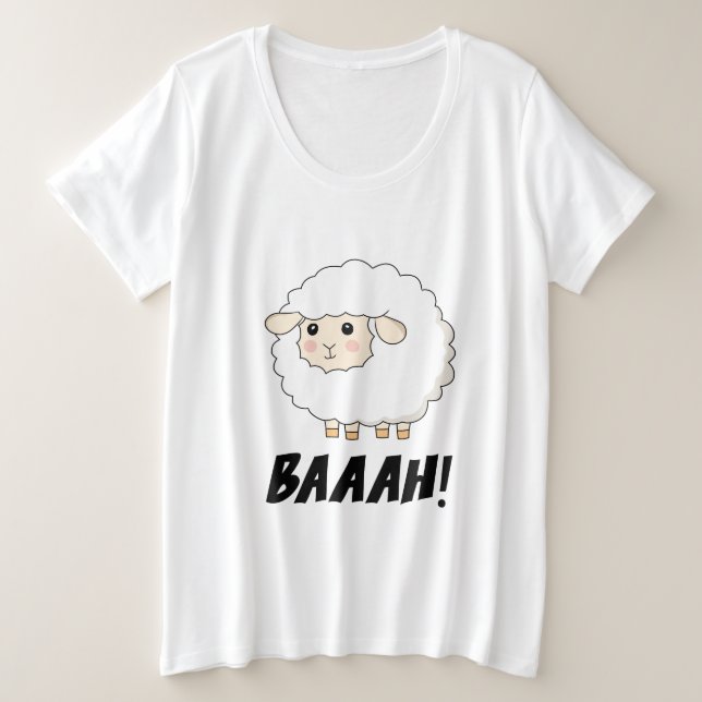 Camiseta Plus Size Baiá Bastão (Frente do Design)