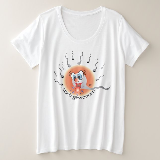 Camiseta Plus Size Bald Mami T-Shirt (Frente do Design)