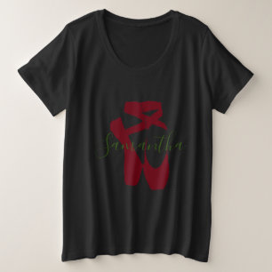 Camiseta Plus Size Balé HAMbyWG Slippers com seu nome