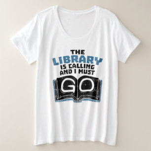 Camiseta Plus Size Bibliotecário Livros Leitura