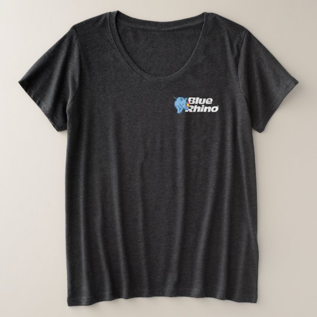 Camiseta Plus Size Blue Rhino "Grilling Expert" (Frente do Design)