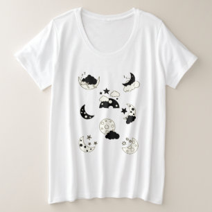 CAMISETA PLUS SIZE BOA NOITE DE SONO