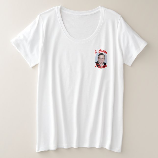 Camiseta Plus Size Bodegón de flores (Frente do Design)