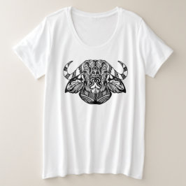 Camiseta Plus Size Boi Tribal
