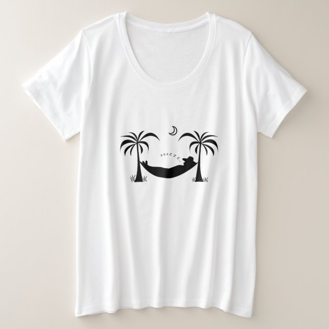 Camiseta Plus Size Bombardeamento de Hammock (Frente do Design)