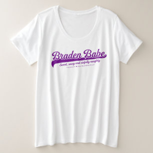 Camiseta Plus Size Braden Babe Tshirt até 4x