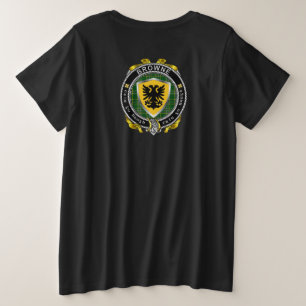 Camiseta Plus Size Browne Irish Shield Plus T-Shirt