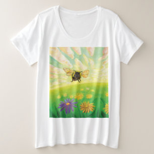 Camiseta Plus Size Bumblebee no Horizonte