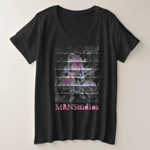Camiseta Plus Size Buquê do Techno Plus Tamanho T-Shirt