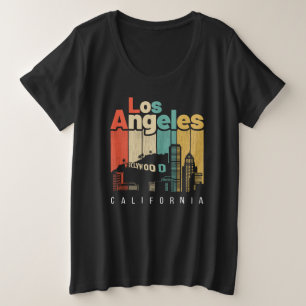 Camiseta Plus Size CA de Los Angeles