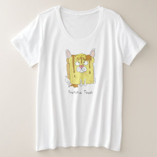 Camiseta Plus Size Cachorro Bulldog Francês Engraçado Crianças Fofas