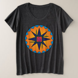 Camiseta Plus Size Camarão Vermelho - Chão Escuro (1x-4x)