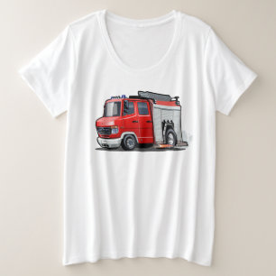 Camiseta Plus Size Caminhão de animação