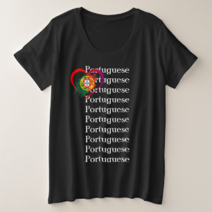 Camiseta Plus Size Camisola portuguesa