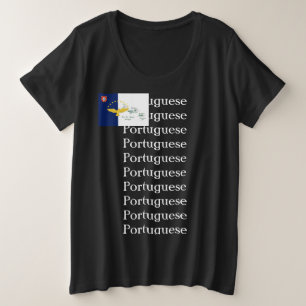 Camiseta Plus Size Camisola portuguesa