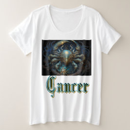 Camiseta Plus Size Cancer