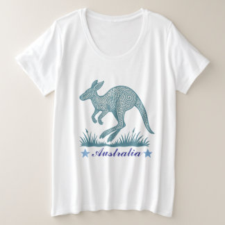 Camiseta Plus Size Canguru