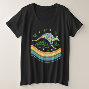 Camiseta Plus Size canguru