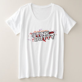Camiseta Plus Size Carnival Jouvert Stink e Dutty Mas